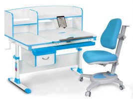 Комплект парта и кресло Mealux EVO-50 -голубой/Onyx (Y-110) BL